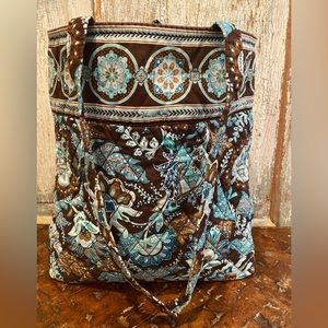 Vera Bradley Tote “Java Blue” collection - retired pattern
